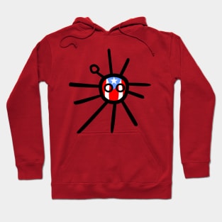 Puerto Rico Taino Sun Boricua Flag Hoodie